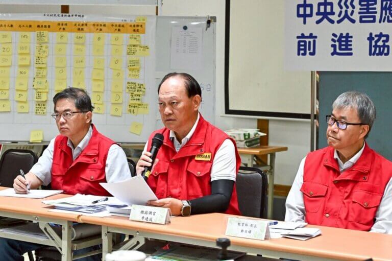 Read more about the article 季總協調官：光復地區學校全面恢復實體上課、專人專責認養地下水道預計15日前全數打通