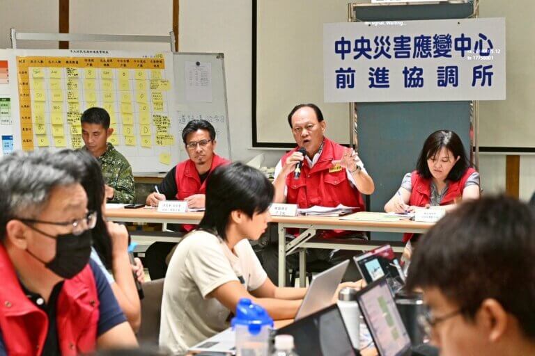 Read more about the article 季總協調官：救災志工今日起納保 捐贈家電下週優先發放弱勢家庭